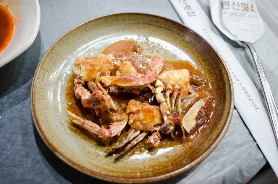 Chilli crab in Singapore
