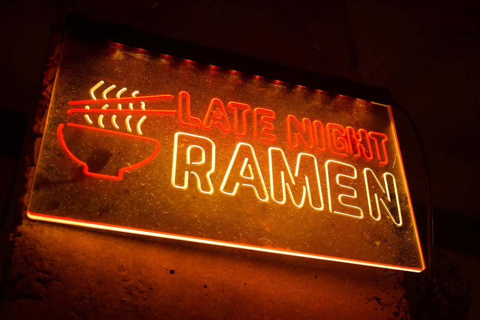 Singapore supper spot at night